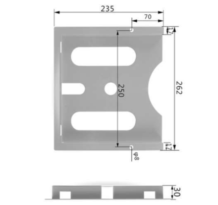 Porta Documentos e Diagramas - Medidas